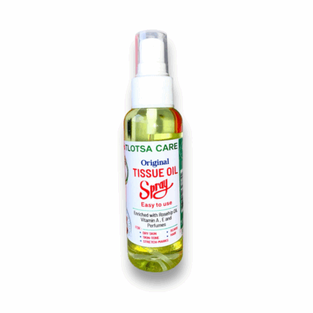 Tissue oil spray