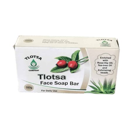Tlotsa face soap bar 160g